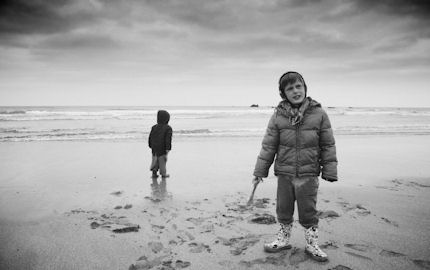 Whatever the weather, Widemouth Bay is a joy for beachgoers